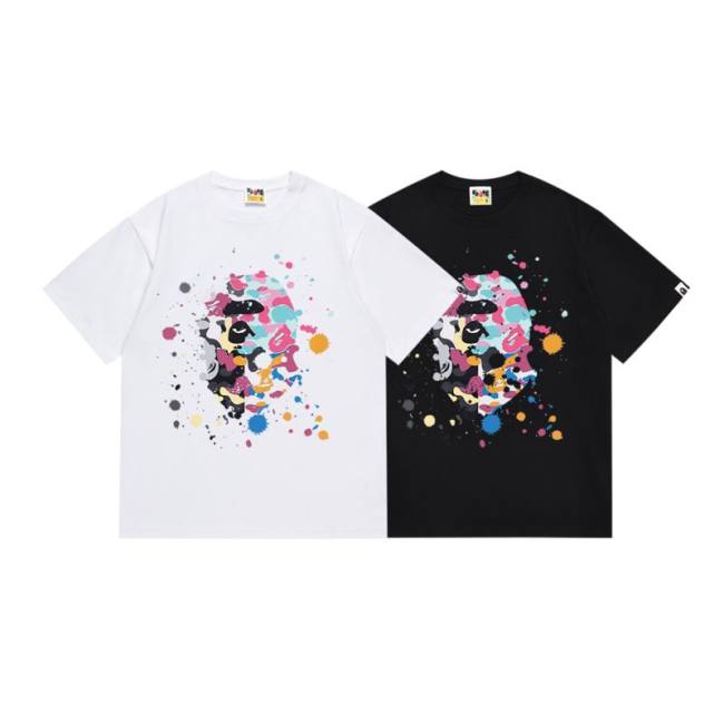 B*ape T-shirt Top Quality Qiqi 20250423-37