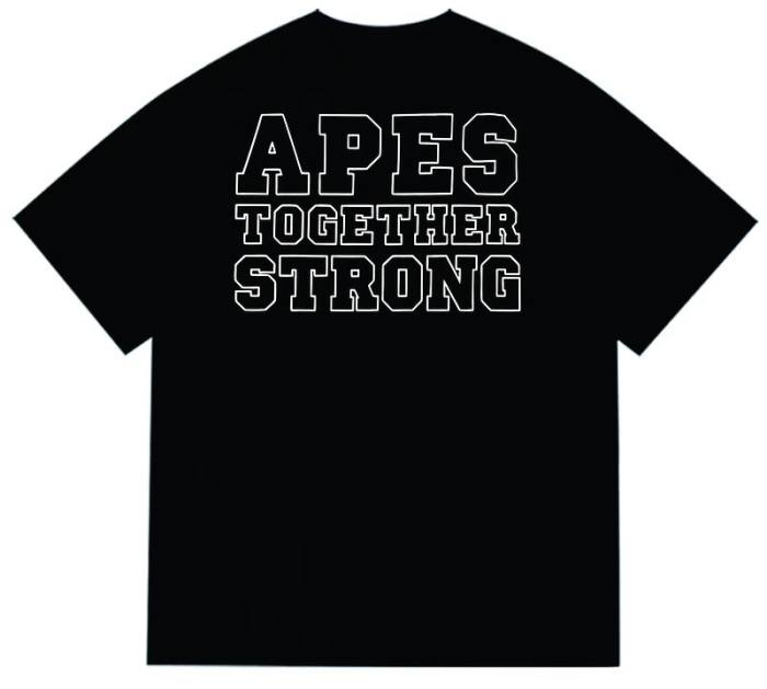 B*ape T-shirt Top Quality Qiqi 20250424-21