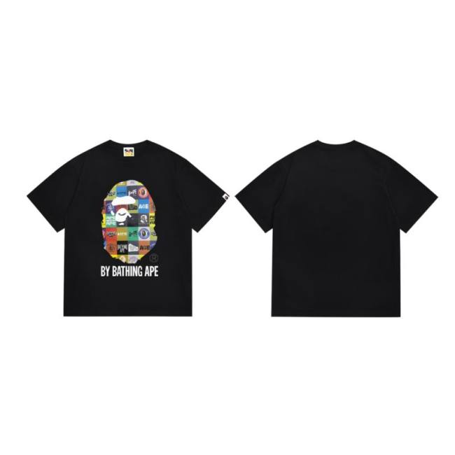 B*ape T-shirt Top Quality Qiqi 20250424-52