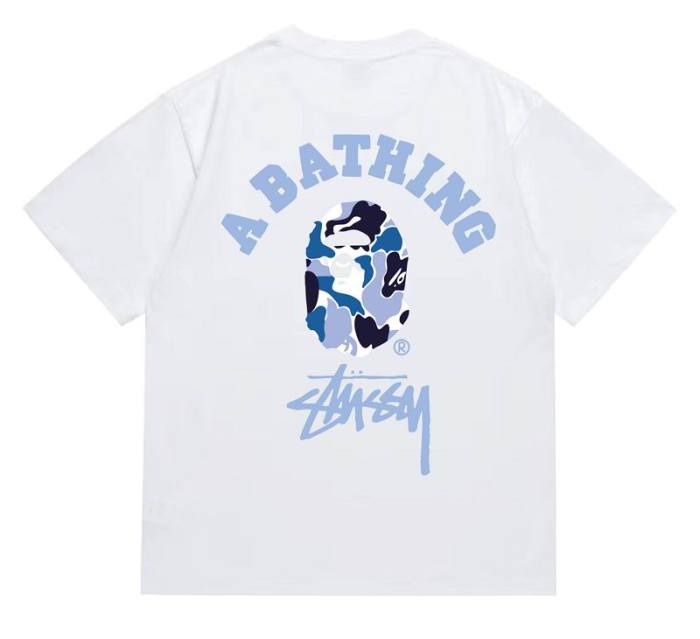 B*ape T-shirt Top Quality Qiqi 20250423-95