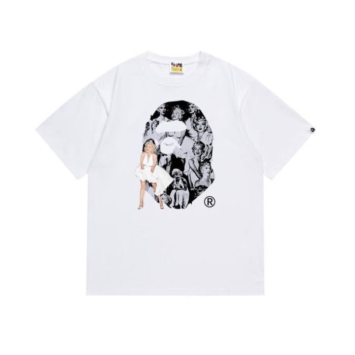 B*ape T-shirt Top Quality Qiqi 20250423-87