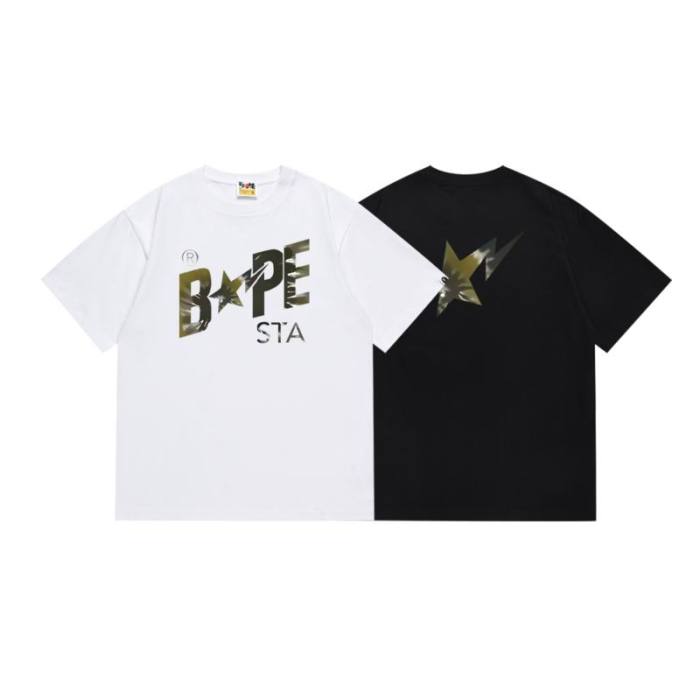 B*ape T-shirt Top Quality Qiqi 20250423-7