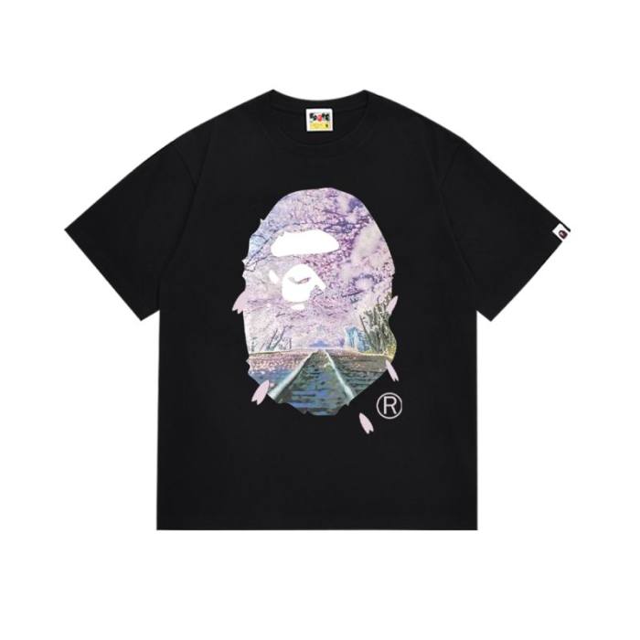 B*ape T-shirt Top Quality Qiqi 20250424-49