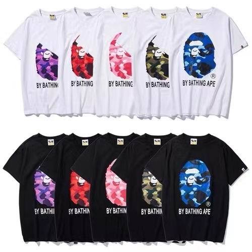 B*ape T-shirt Top Quality Qiqi 20250423-49