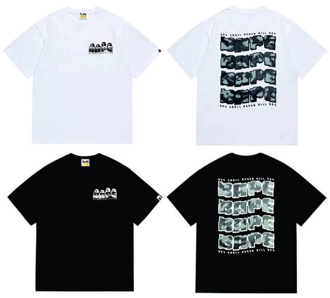 B*ape T-shirt Top Quality Qiqi 20250424-32