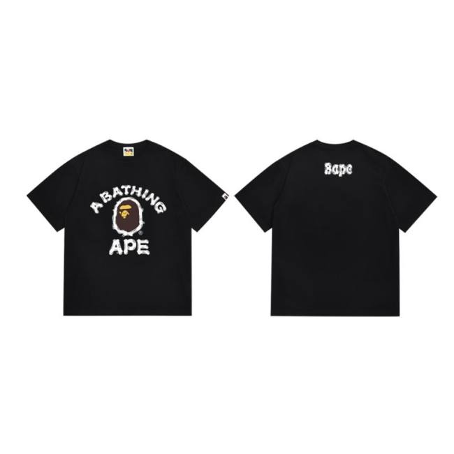 B*ape T-shirt Top Quality Qiqi 20250424-58