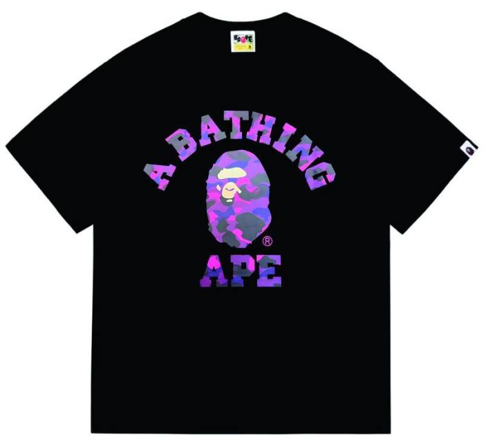 B*ape T-shirt Top Quality Qiqi 20250424-22