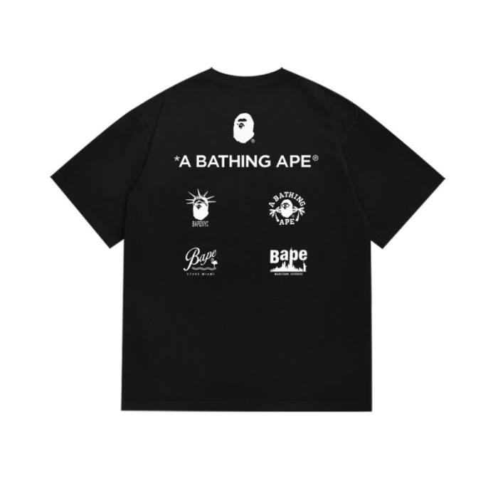 B*ape T-shirt Top Quality Qiqi 20250423-35