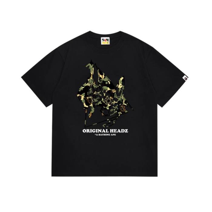 B*ape T-shirt Top Quality Qiqi 20250423-25