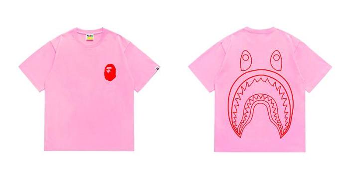B*ape T-shirt Top Quality Qiqi 20250423-96