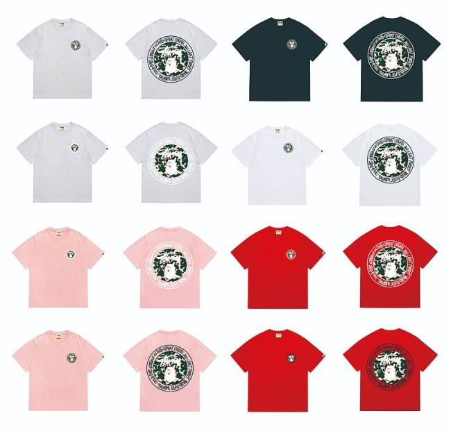 B*ape T-shirt Top Quality Qiqi 20250423-99