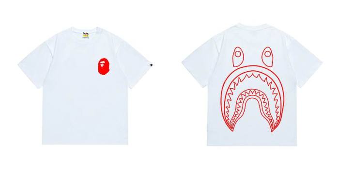 B*ape T-shirt Top Quality Qiqi 20250423-96