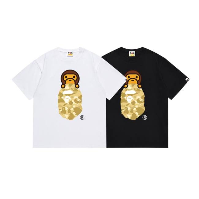 B*ape T-shirt Top Quality Qiqi 20250423-62