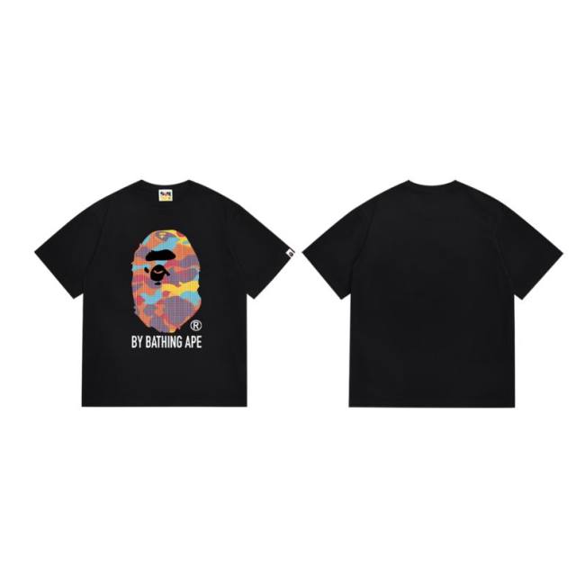 B*ape T-shirt Top Quality Qiqi 20250424-62