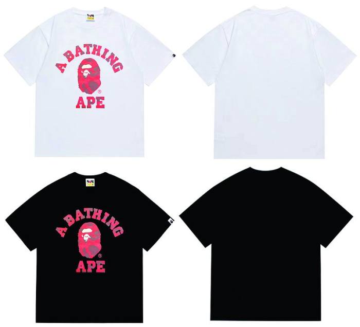 B*ape T-shirt Top Quality Qiqi 20250424-22