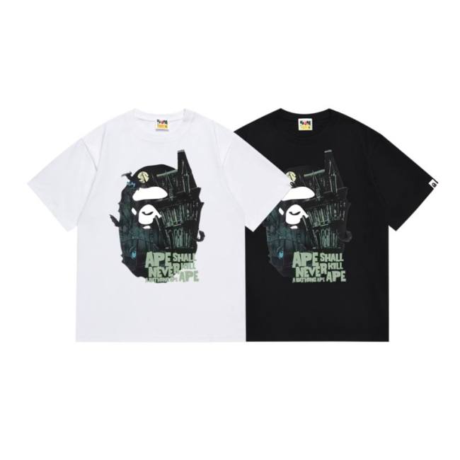 B*ape T-shirt Top Quality Qiqi 20250423-41