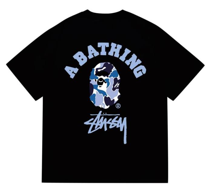 B*ape T-shirt Top Quality Qiqi 20250423-95