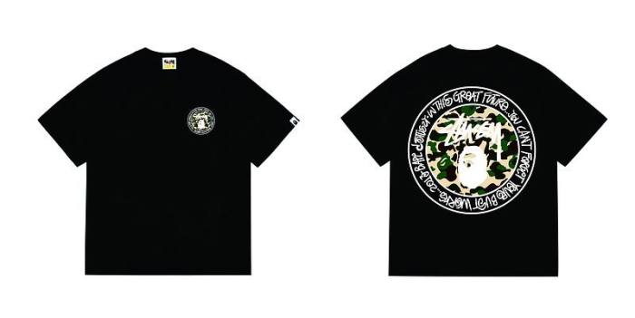 B*ape T-shirt Top Quality Qiqi 20250423-99