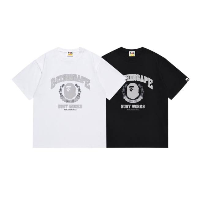 B*ape T-shirt Top Quality Qiqi 20250423-63