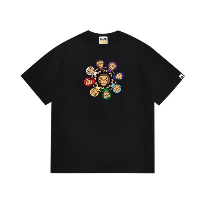 B*ape T-shirt Top Quality Qiqi 20250423-26