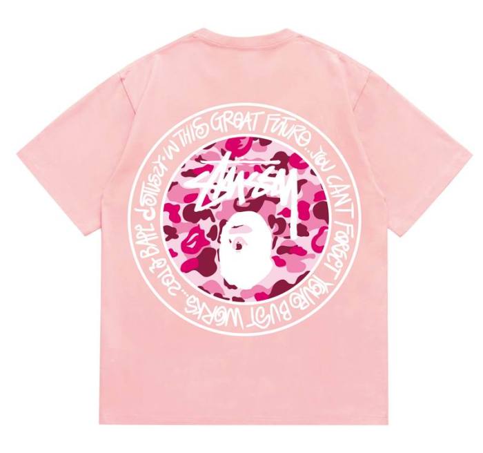 B*ape T-shirt Top Quality Qiqi 20250423-97