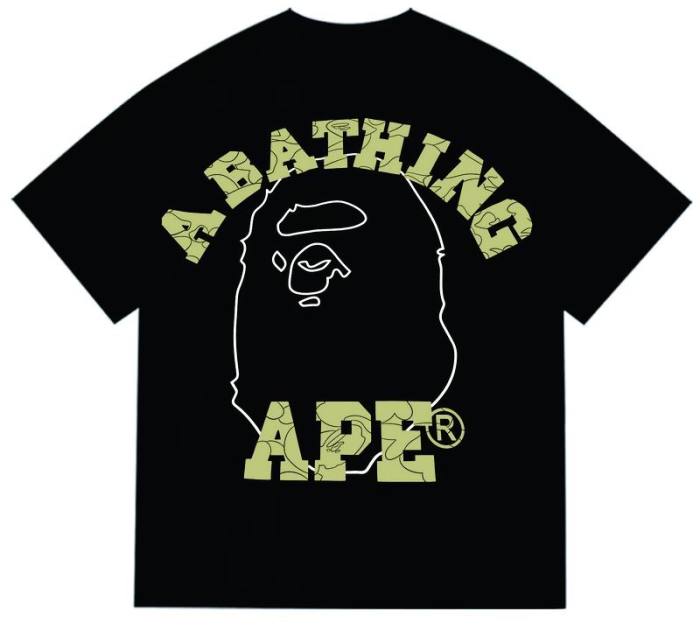 B*ape T-shirt Top Quality Qiqi 20250424-36