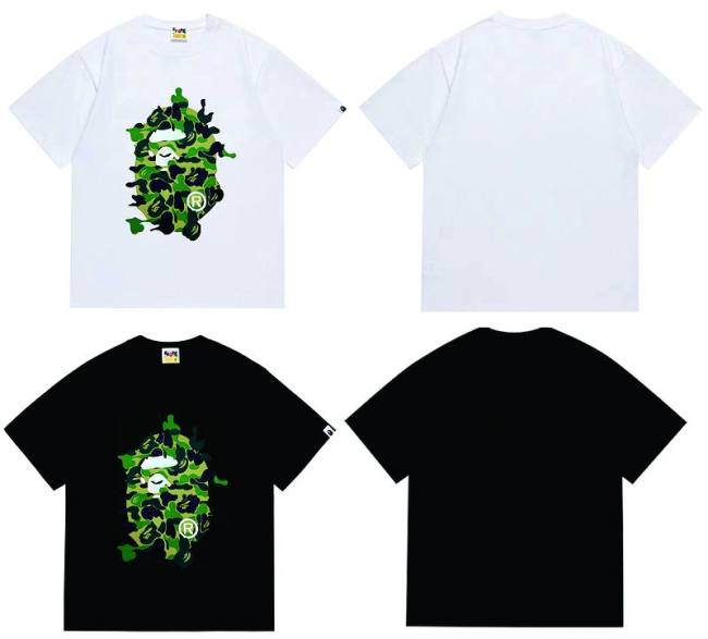 B*ape T-shirt Top Quality Qiqi 20250424-19