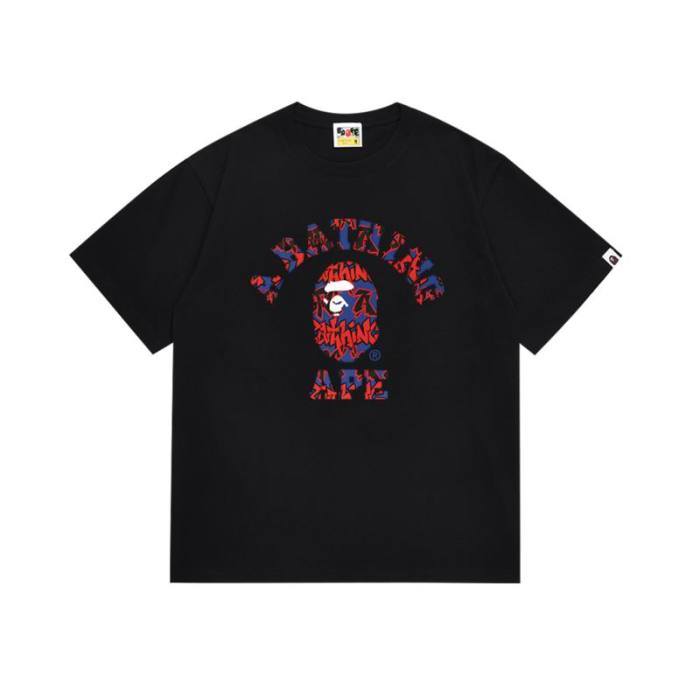 B*ape T-shirt Top Quality Qiqi 20250423-17