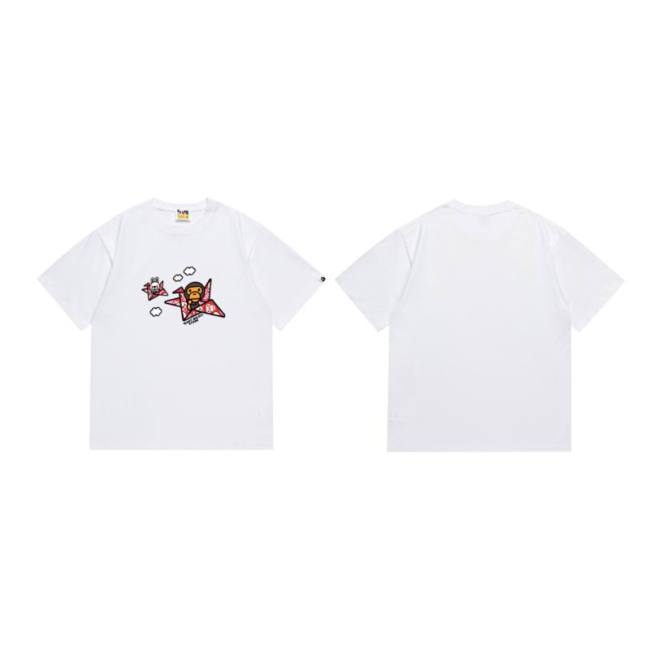 B*ape T-shirt Top Quality Qiqi 20250423-86