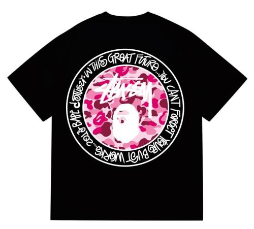 B*ape T-shirt Top Quality Qiqi 20250423-97