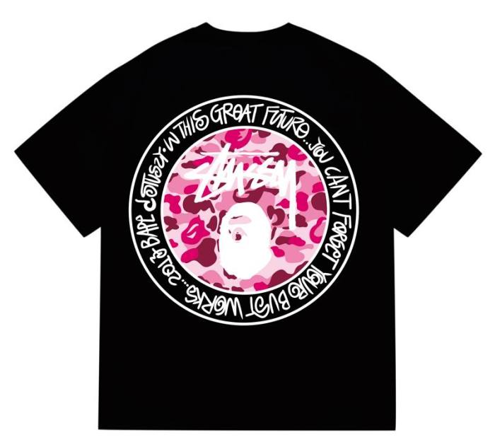 B*ape T-shirt Top Quality Qiqi 20250423-97