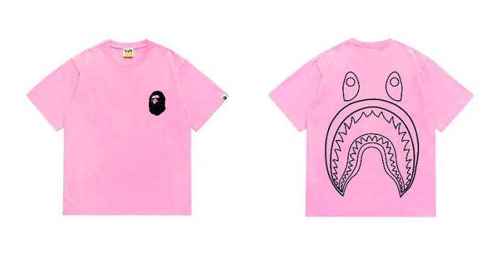 B*ape T-shirt Top Quality Qiqi 20250423-96
