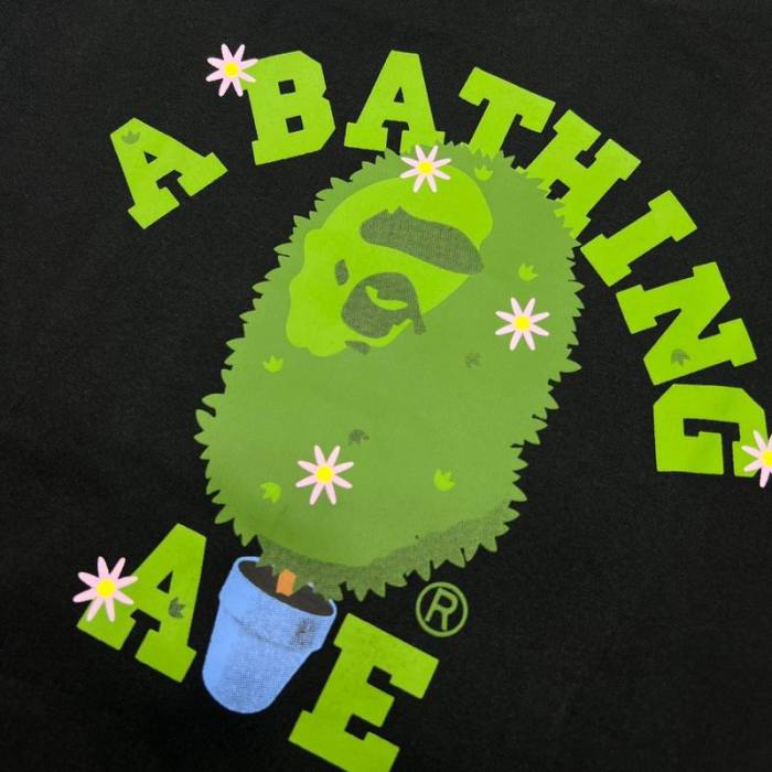 B*ape T-shirt Top Quality Qiqi 20250423-76