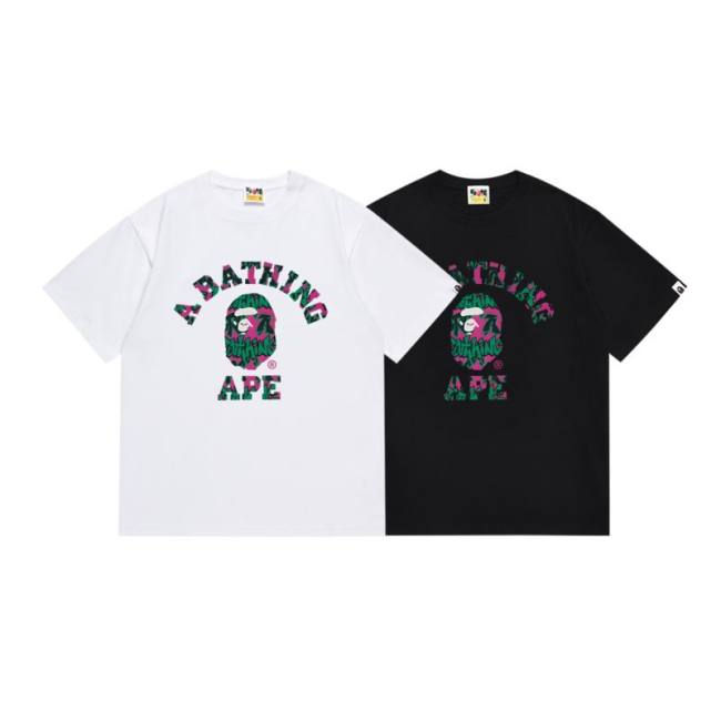 B*ape T-shirt Top Quality Qiqi 20250423-16