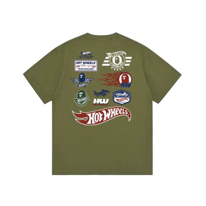 B*ape T-shirt Top Quality Qiqi 20250424-45