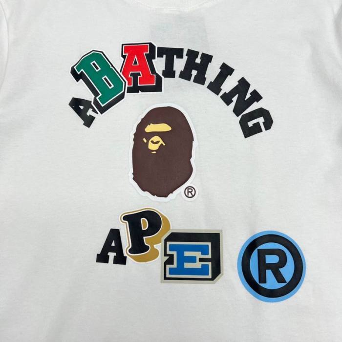 B*ape T-shirt Top Quality Qiqi 20250424-17