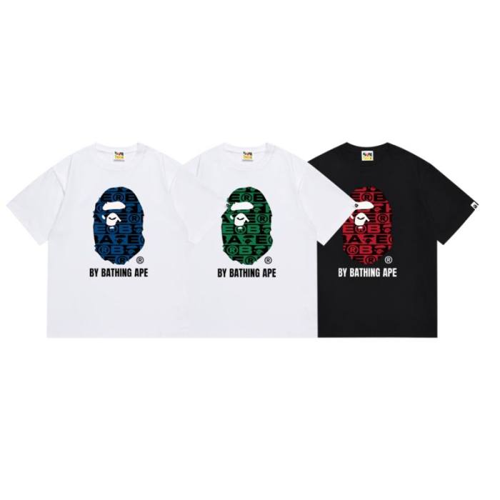 B*ape T-shirt Top Quality Qiqi 20250423-14