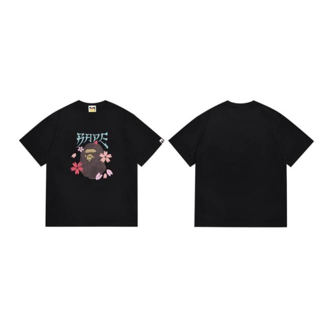 B*ape T-shirt Top Quality Qiqi 20250424-9