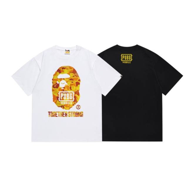 B*ape T-shirt Top Quality Qiqi 20250423-66