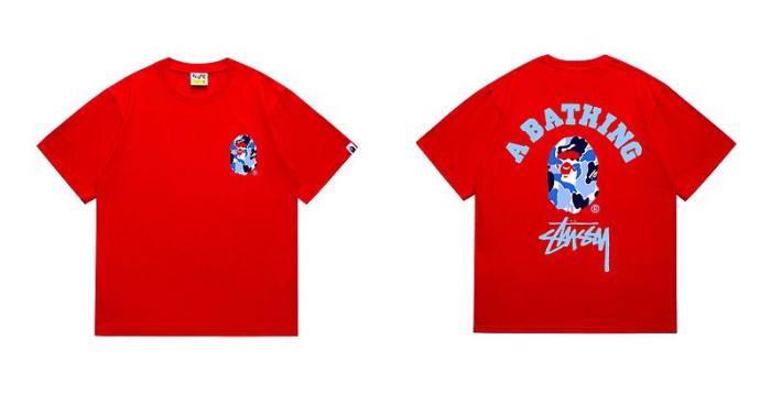 B*ape T-shirt Top Quality Qiqi 20250423-95