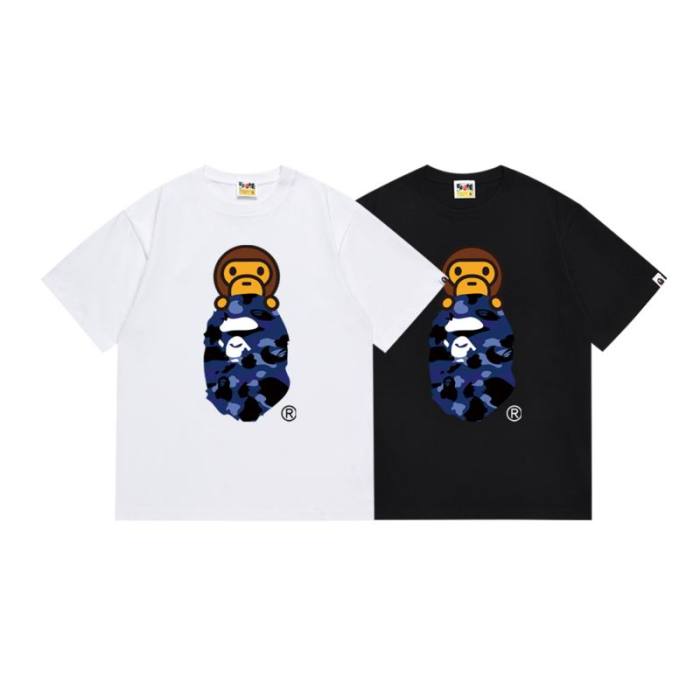 B*ape T-shirt Top Quality Qiqi 20250423-62