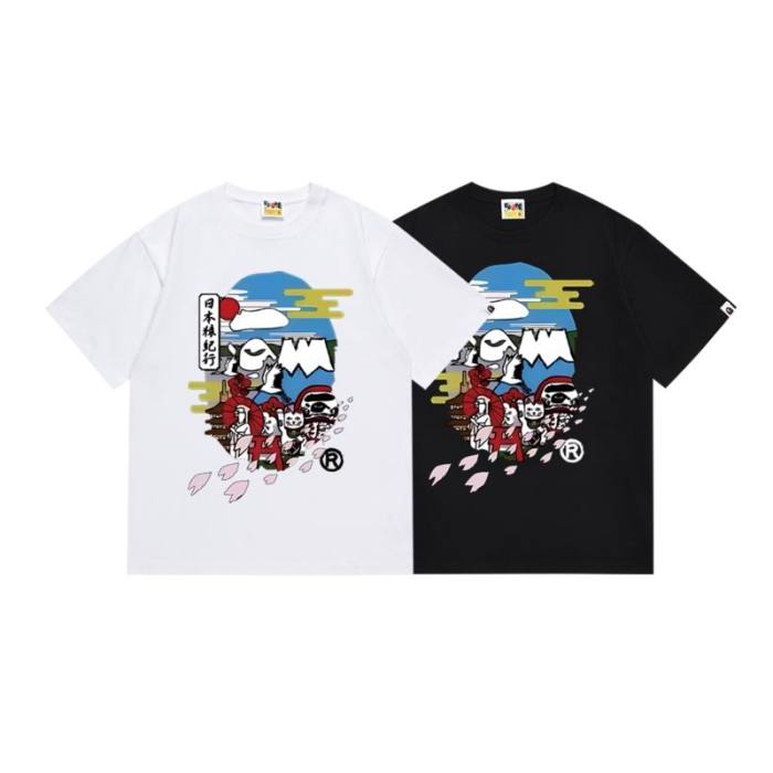 B*ape T-shirt Top Quality Qiqi 20250423-59