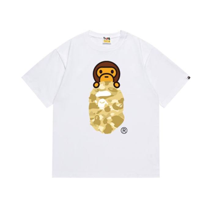B*ape T-shirt Top Quality Qiqi 20250423-62