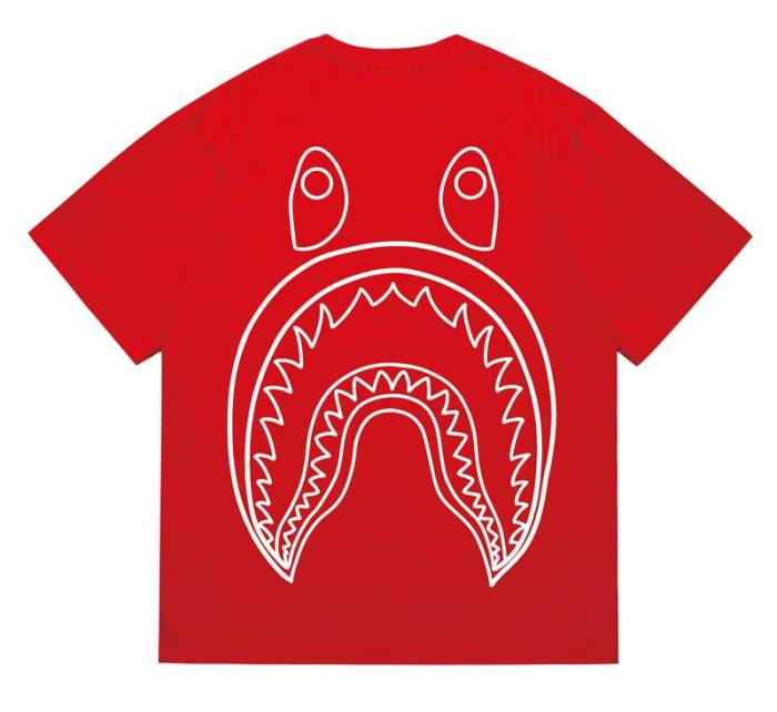 B*ape T-shirt Top Quality Qiqi 20250423-96