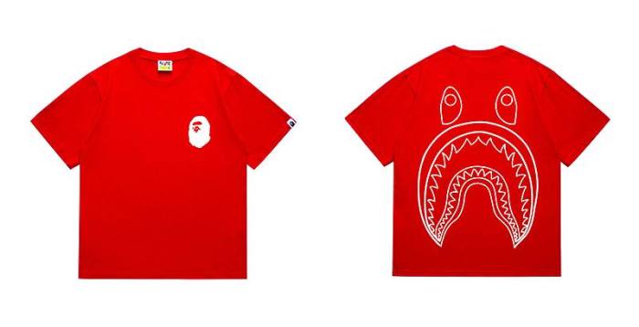 B*ape T-shirt Top Quality Qiqi 20250423-96