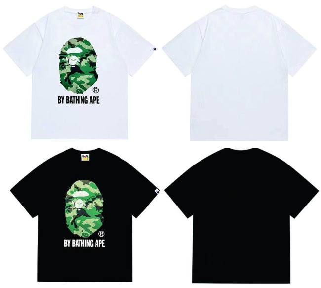 B*ape T-shirt Top Quality Qiqi 20250424-27