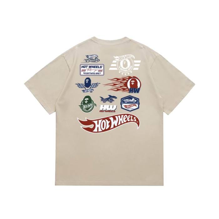 B*ape T-shirt Top Quality Qiqi 20250424-45