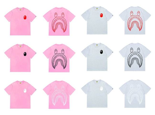 B*ape T-shirt Top Quality Qiqi 20250423-96