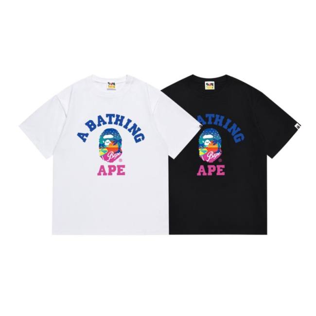 B*ape T-shirt Top Quality Qiqi 20250423-19