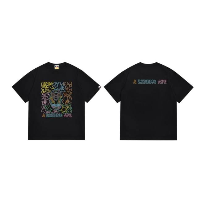 B*ape T-shirt Top Quality Qiqi 20250424-68